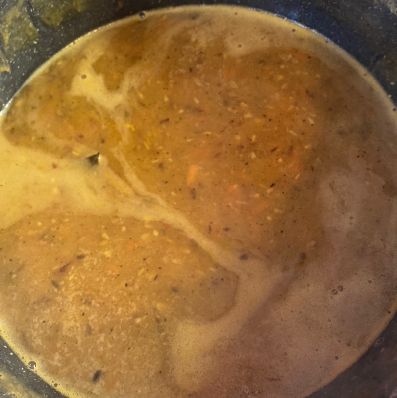 Сладкий гороховый суп (джаганнатха-пури-чанне-ки-дал)
