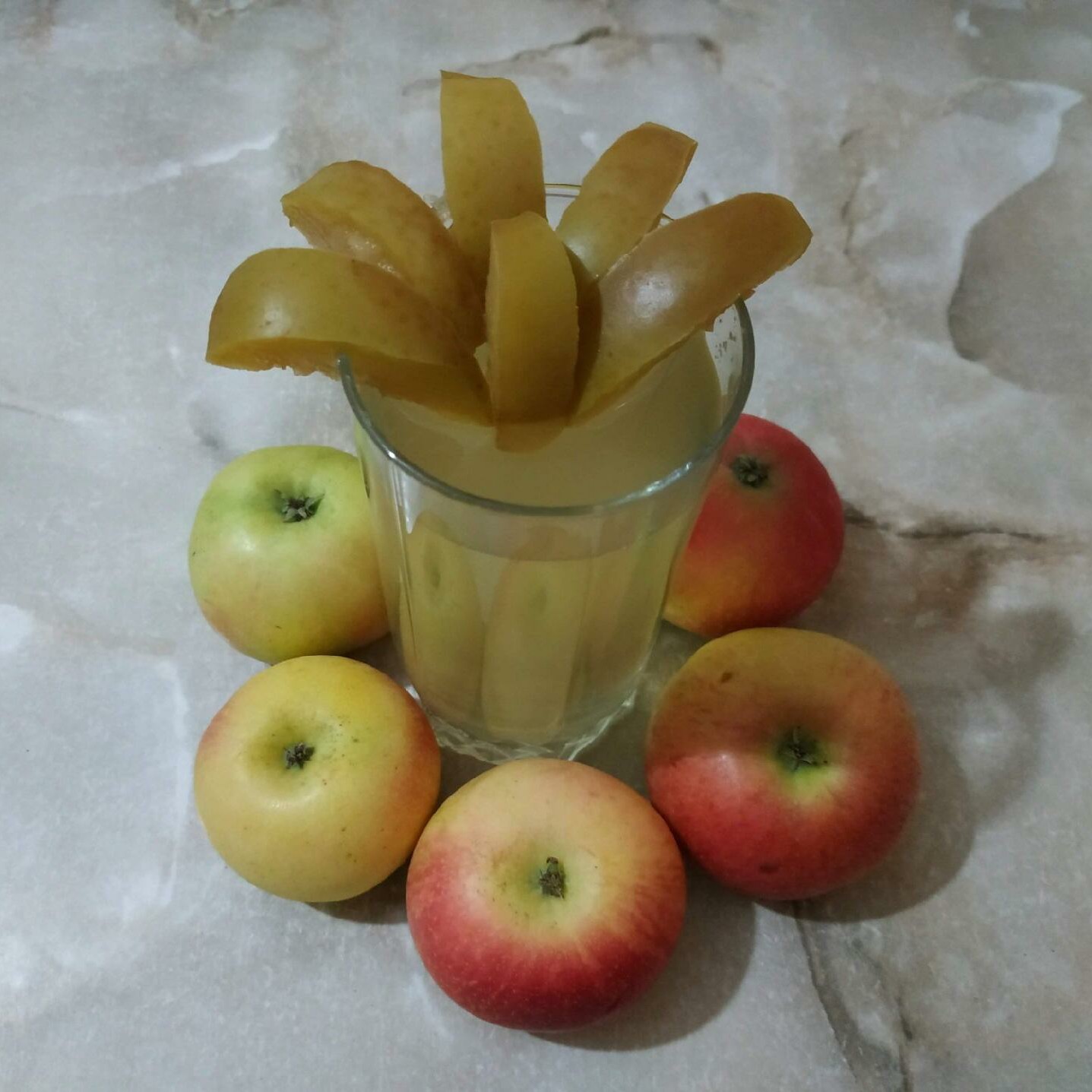 Компот яблочный с мятой 🍎🍏🍹