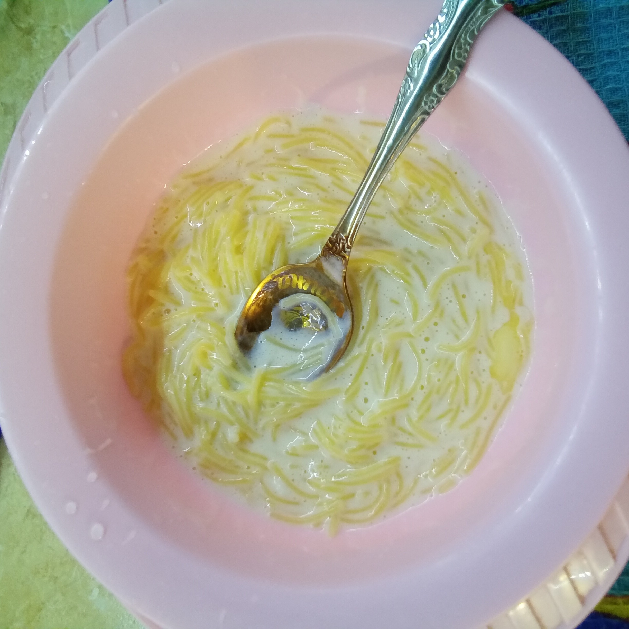 Молочный вермишелевый суп