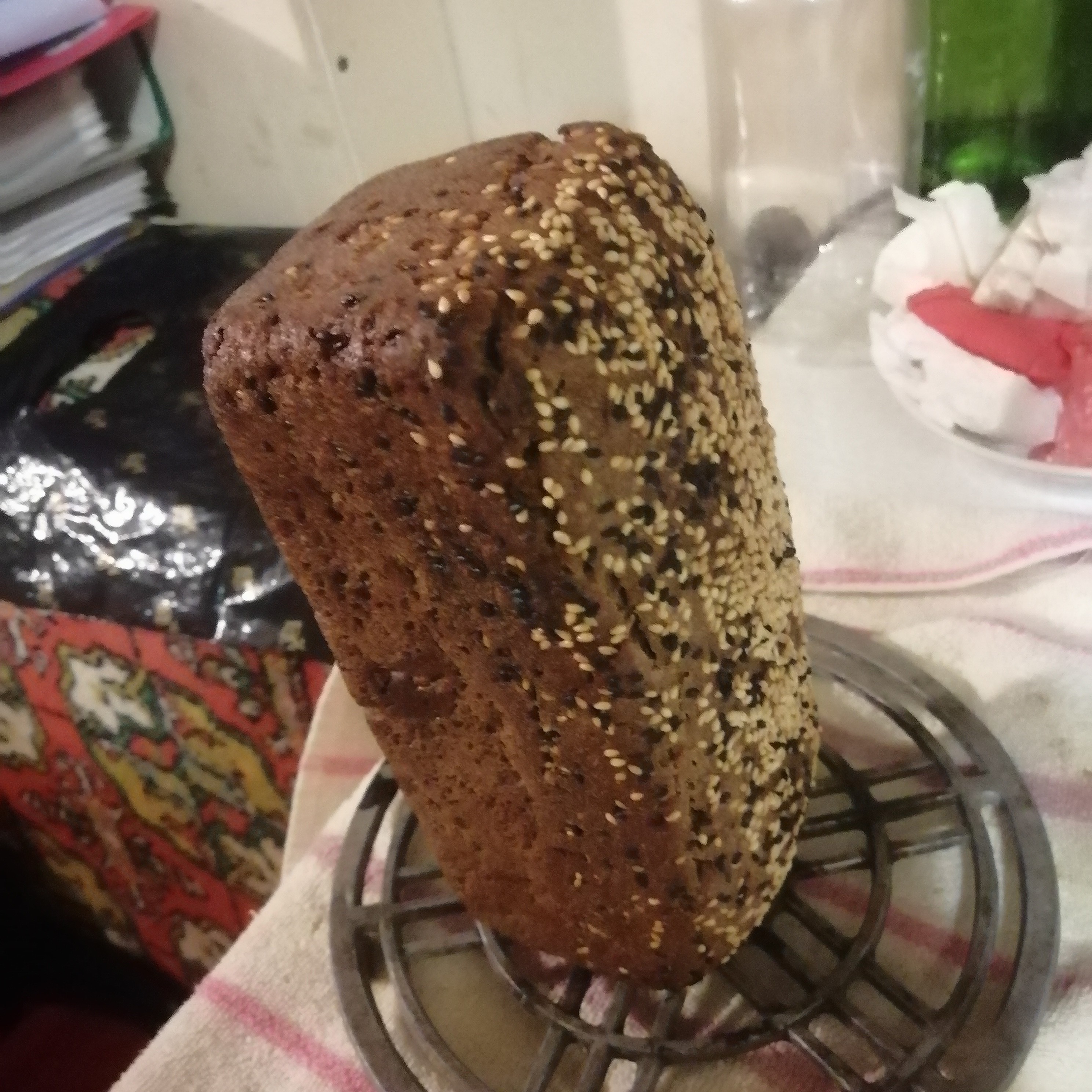 Хлеб с солодом на закваске
