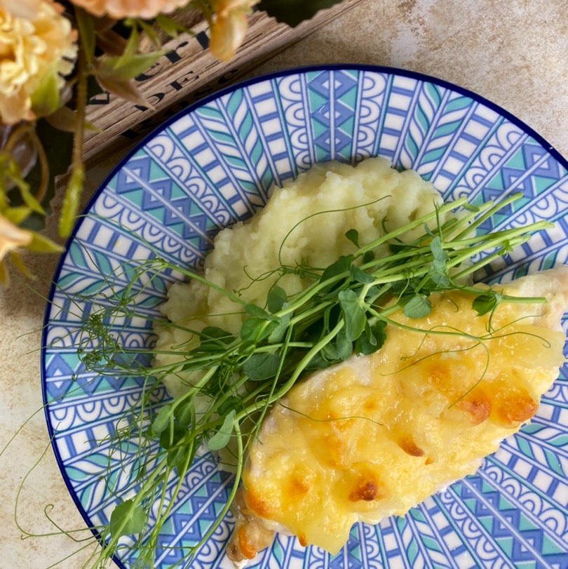 Куриное филе с ананасом под сыром😋🍍