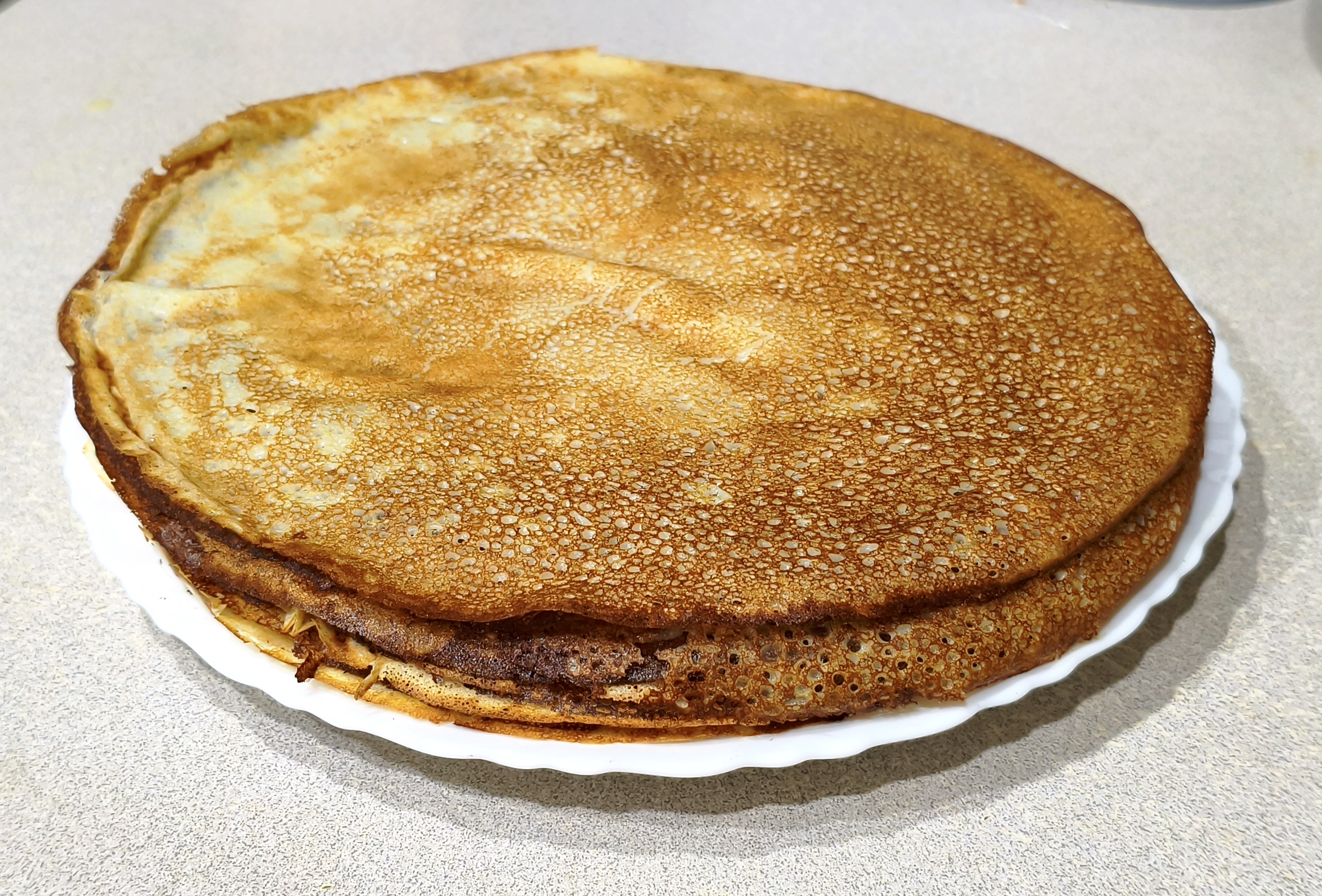 Блины на молоке