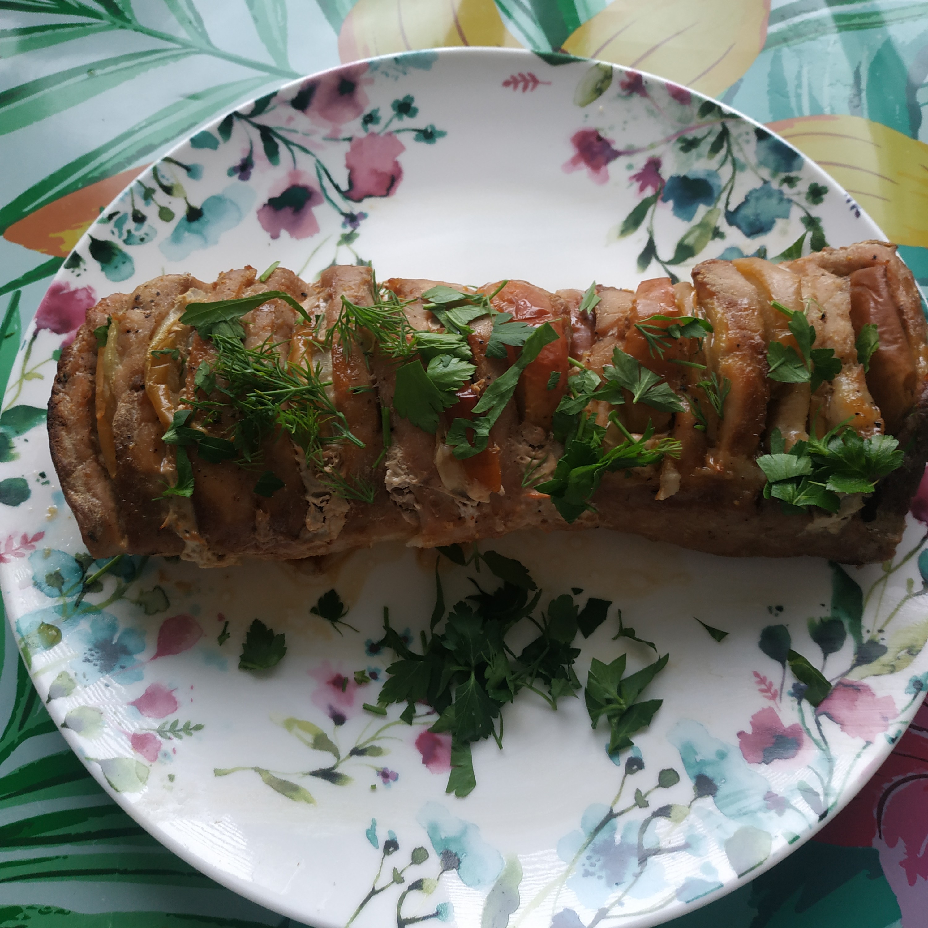 Свинина с помидорами и сыром, запечённая в духовке рецепт с фото пошаговый  от Лiзавета Семянец - Овкусе.ру