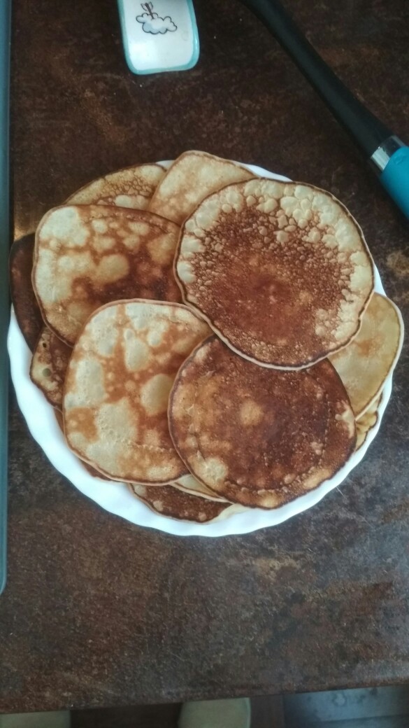 🍌Банановые оладушки с медом🍯