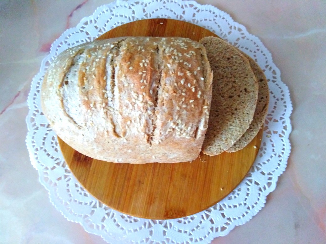 Полезный хлеб без дрожжей