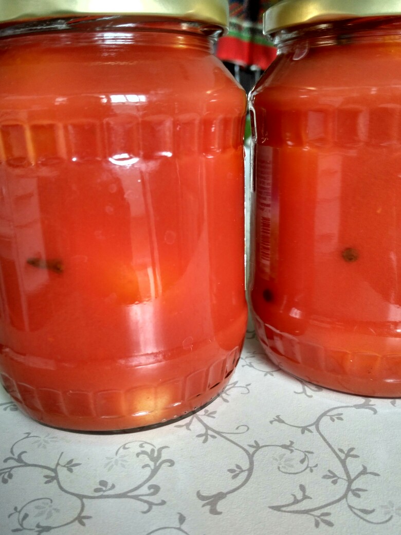 Вкусные томаты в собственном соку