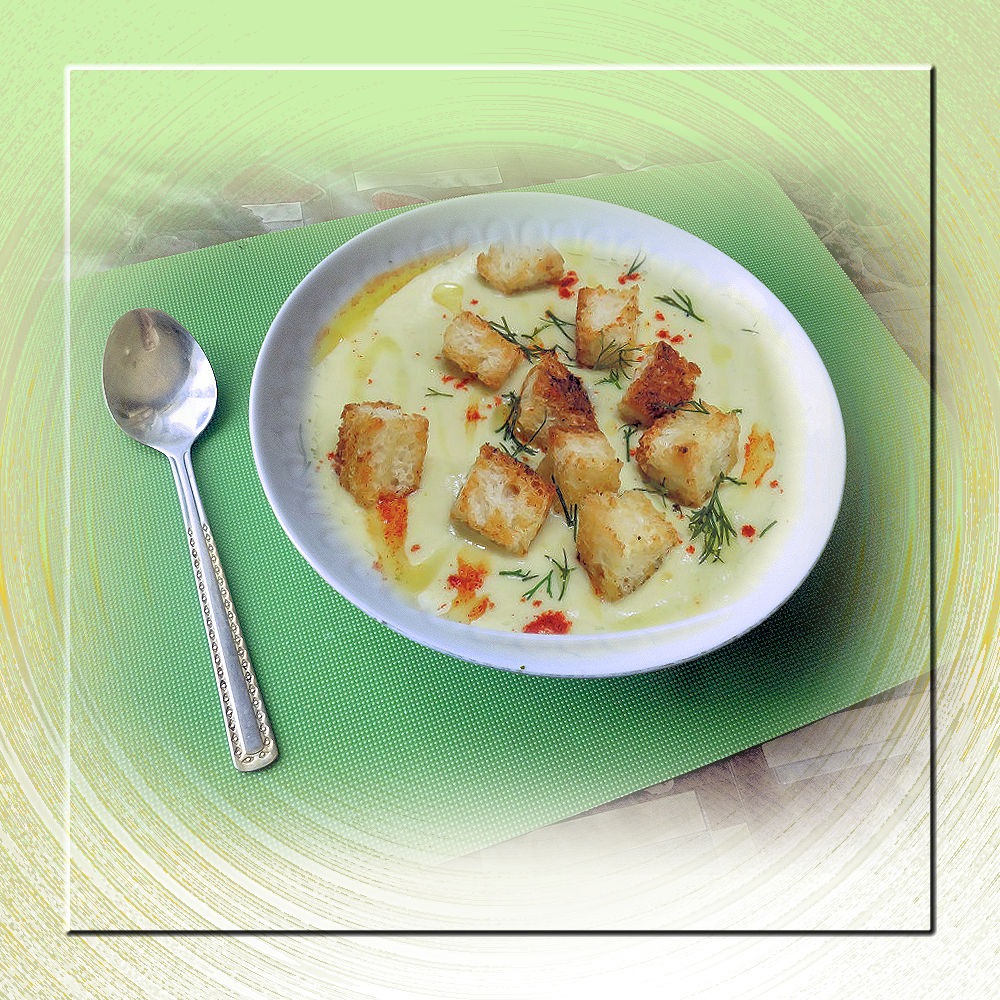 Холодный суп из картофеля и порея – вишисуаз