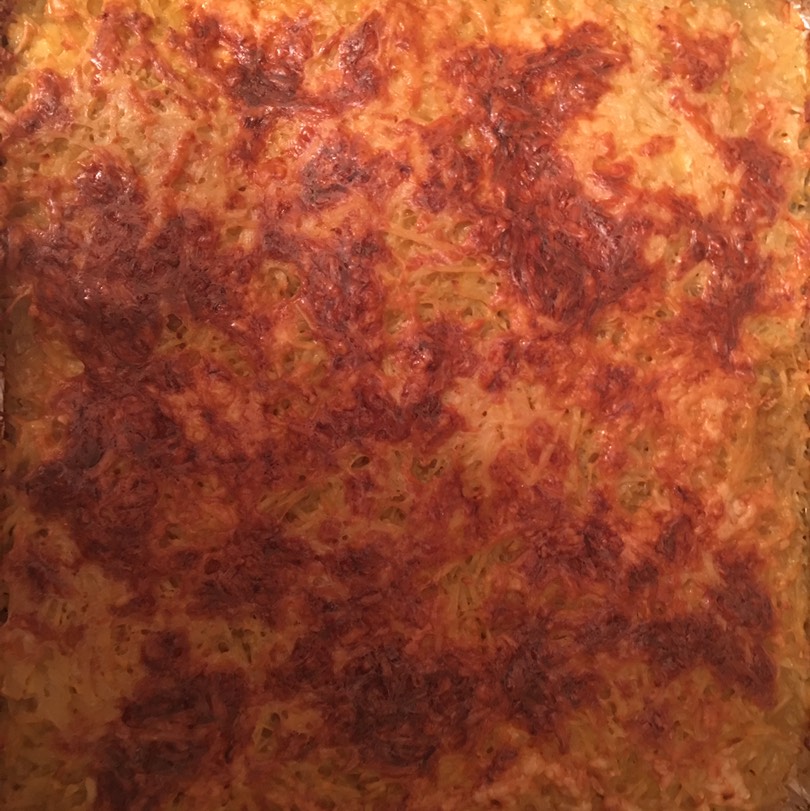 Стожки из фарша под шубой в духовке с картофелем и сыром