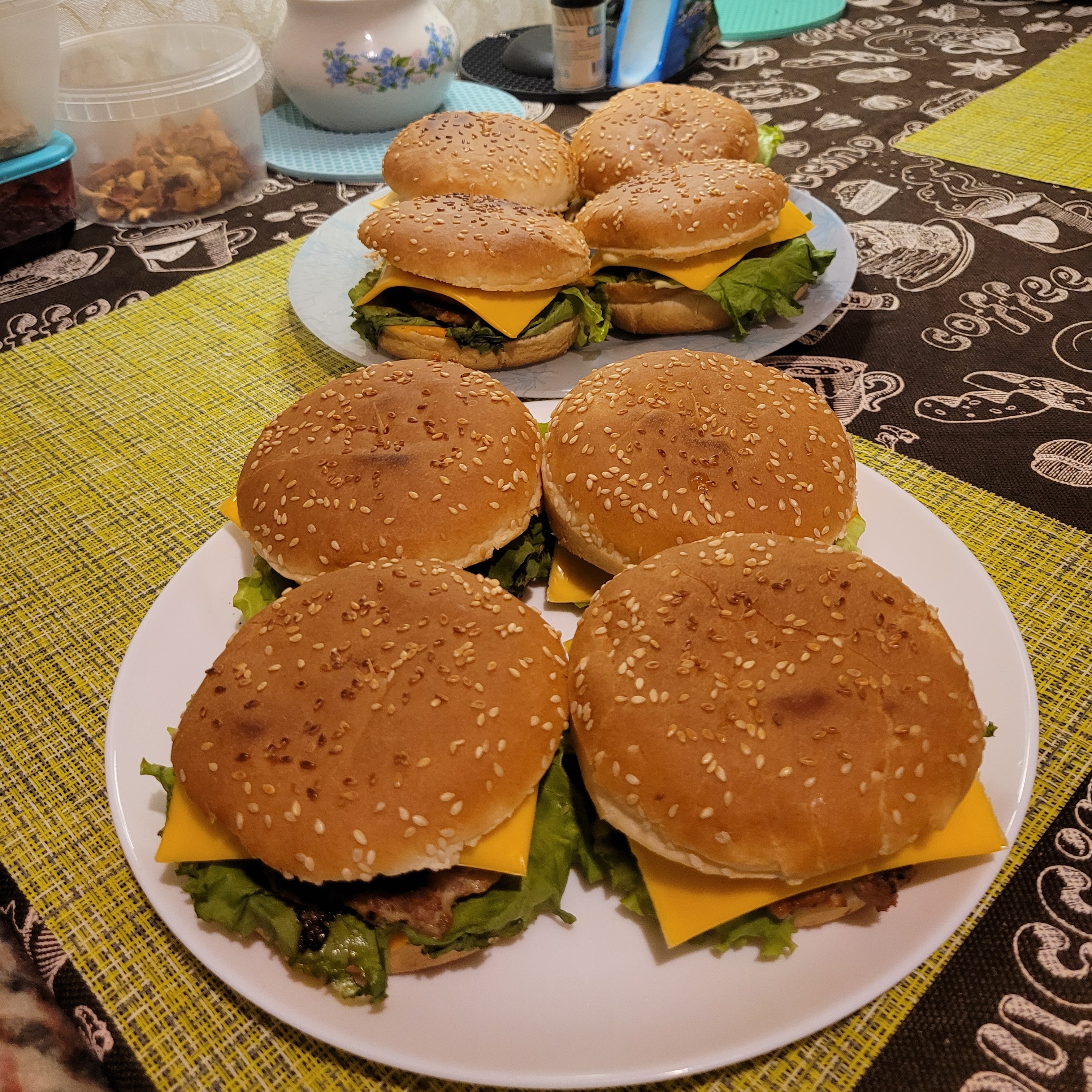 Домашний гамбургер 🍔