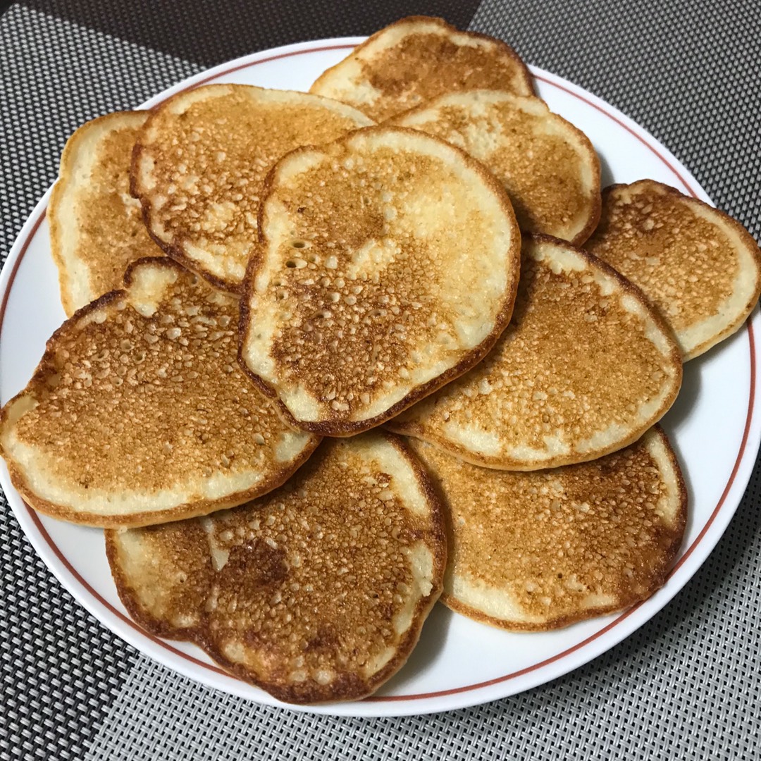 ПП оладушки с творогом и бананом