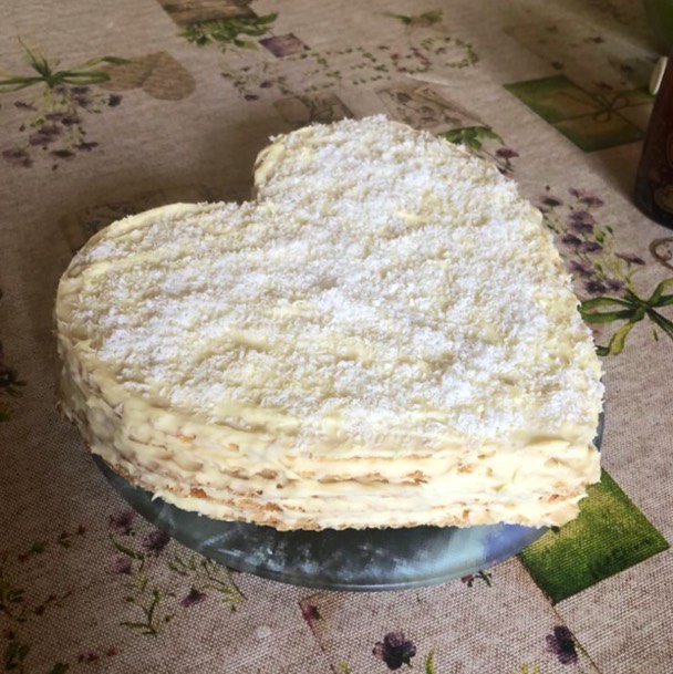 Вафельный торт Рафаэло
