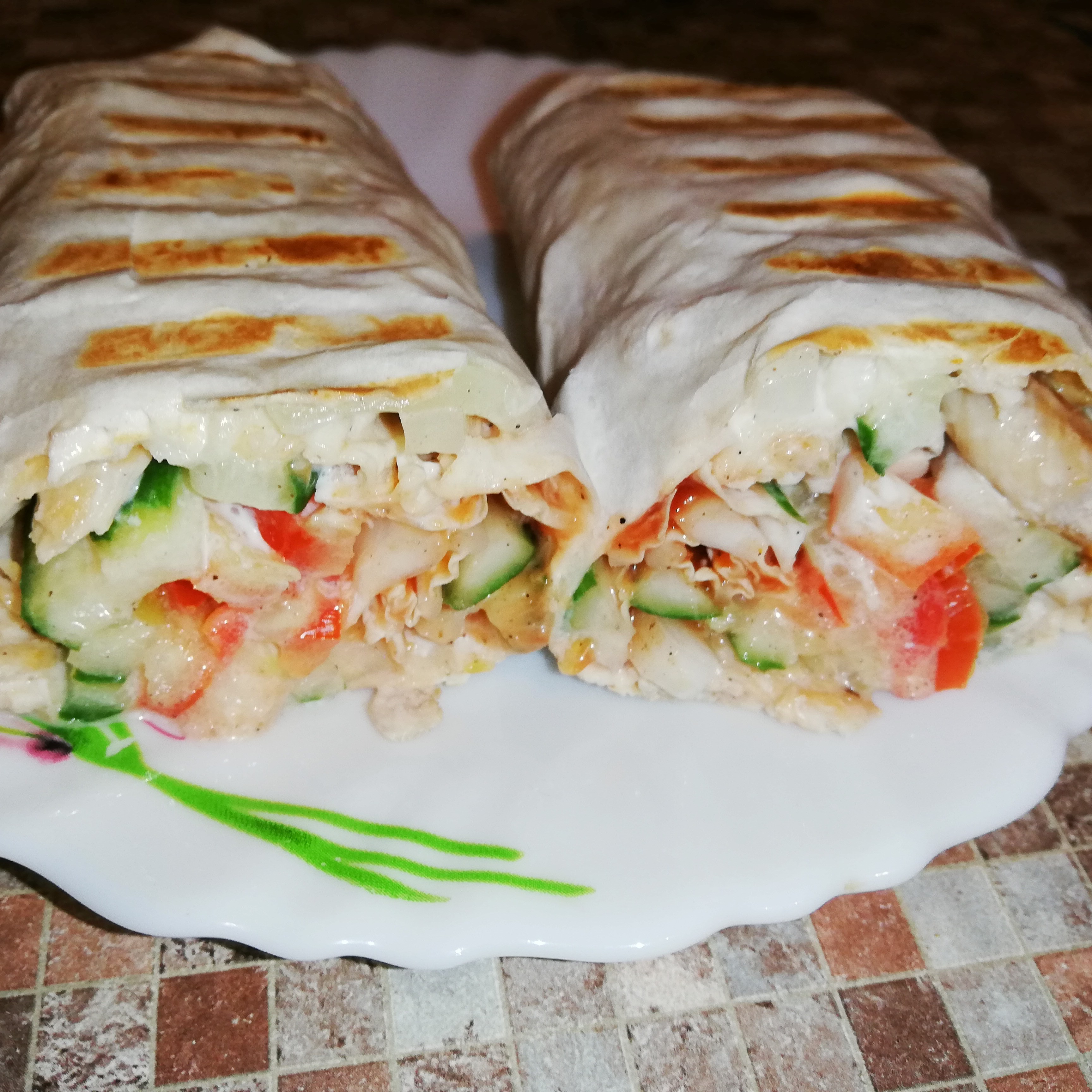 Сочная шаурма по-домашнему 🌯