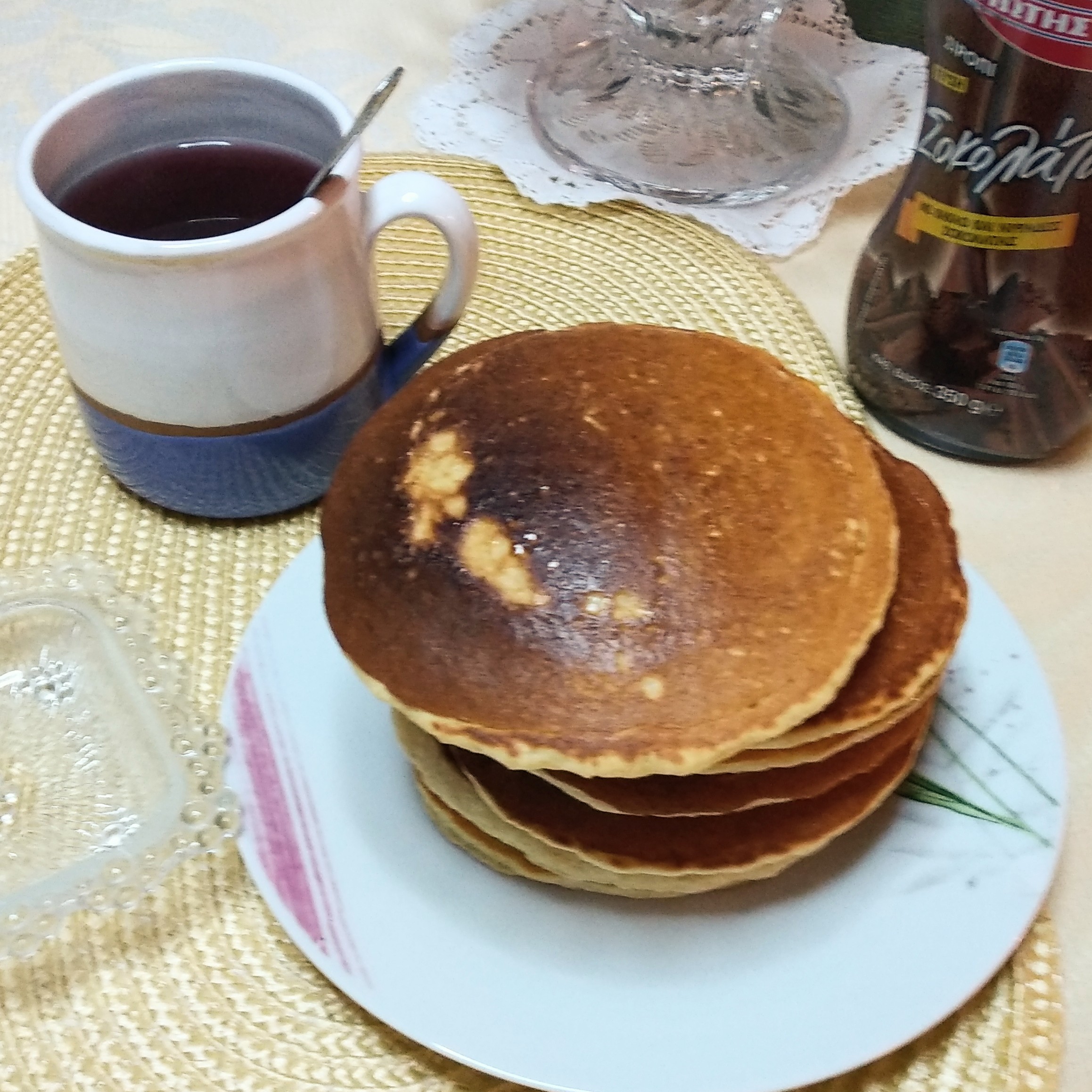 Кокосовые панкейки🥥