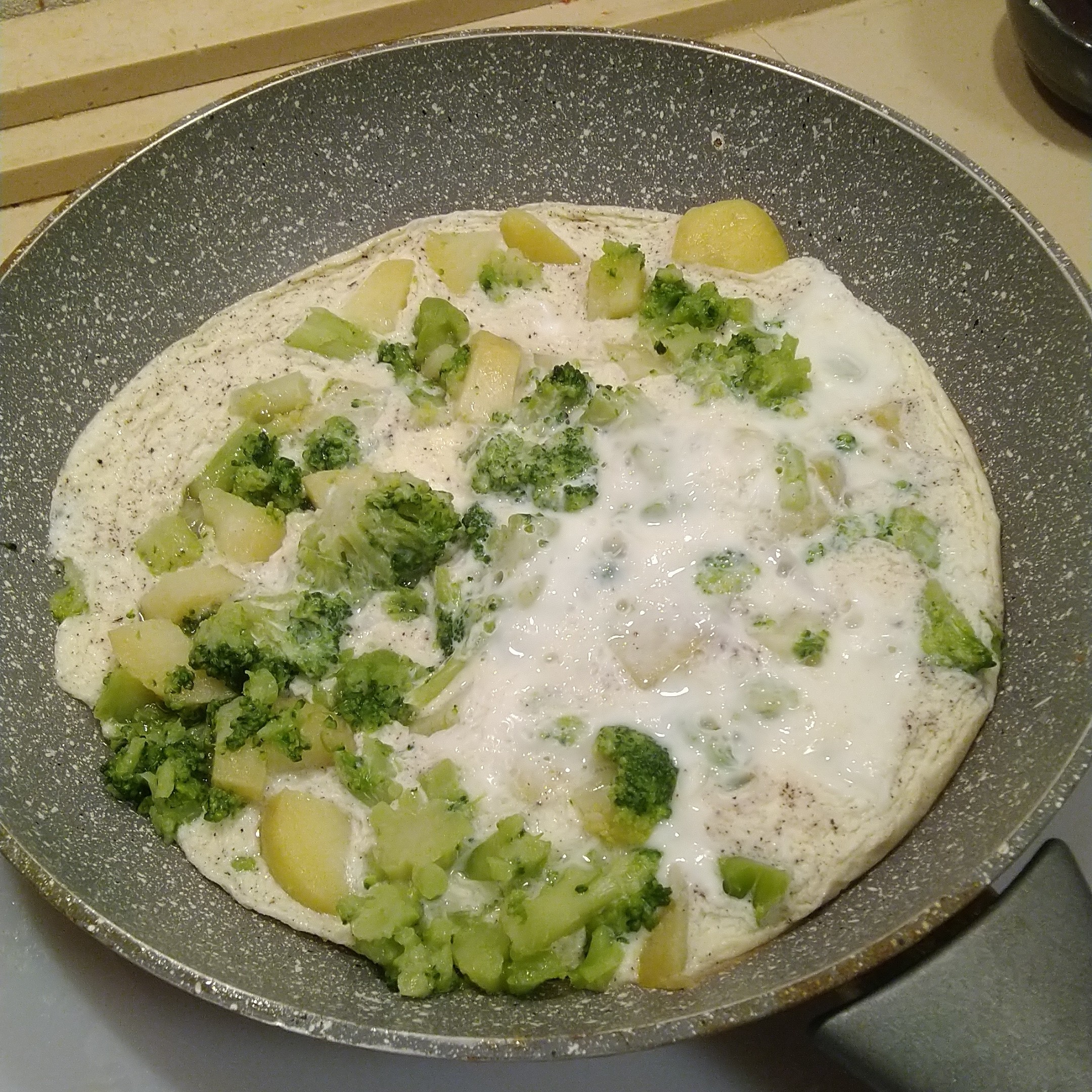 Быстрый и лёгкий завтрак из цветной капусты, брокколи