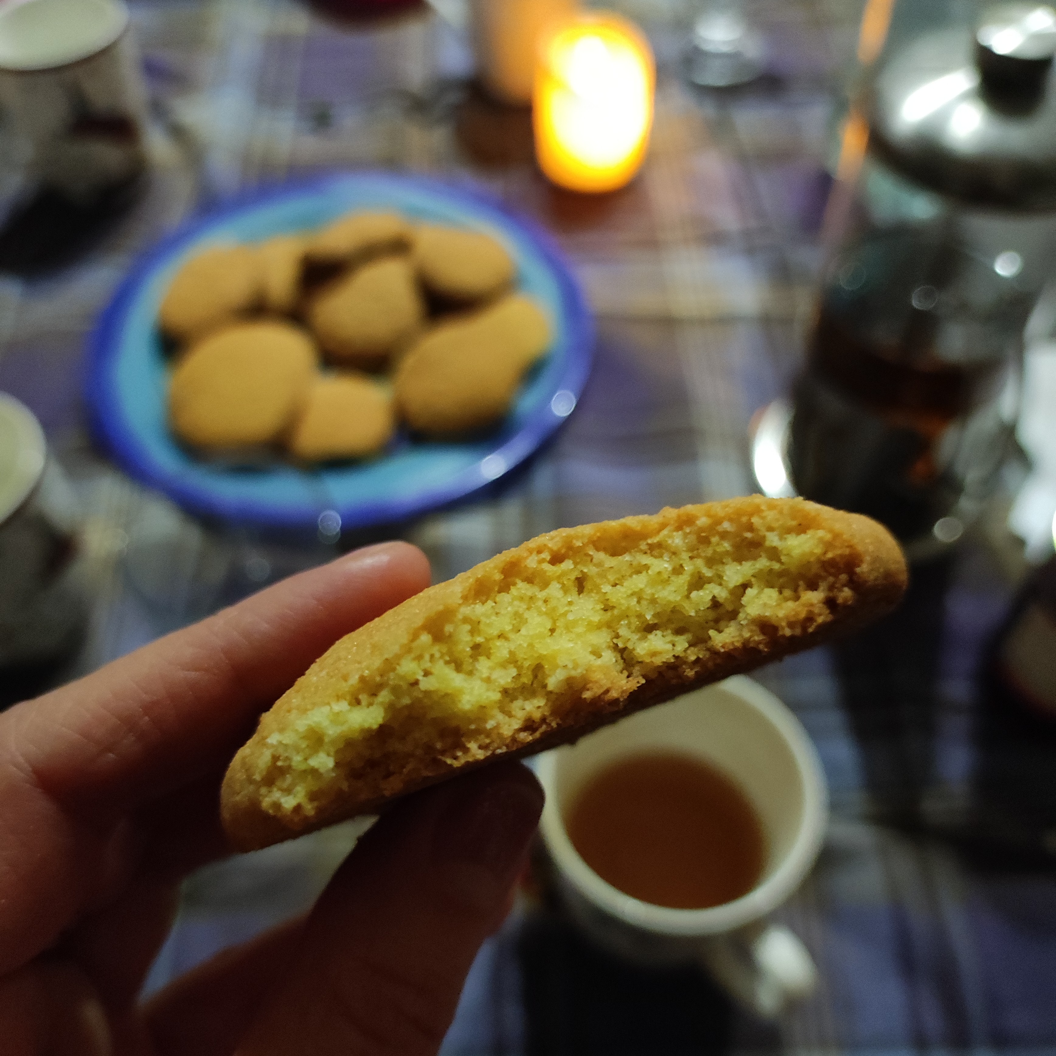 Печенье из рисовой и кукурузной муки