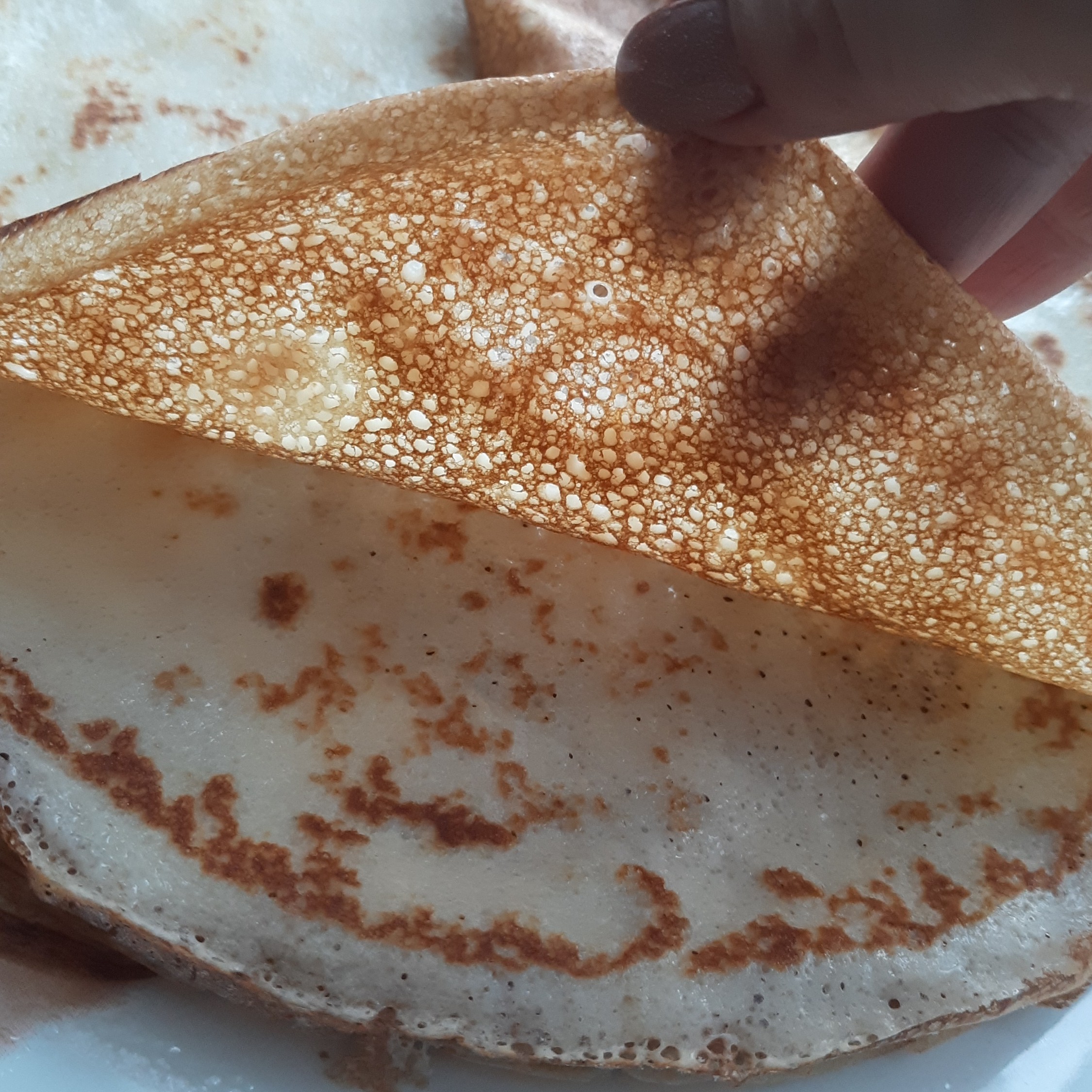 ❤️ Тонкие блинчики на молоке🥞