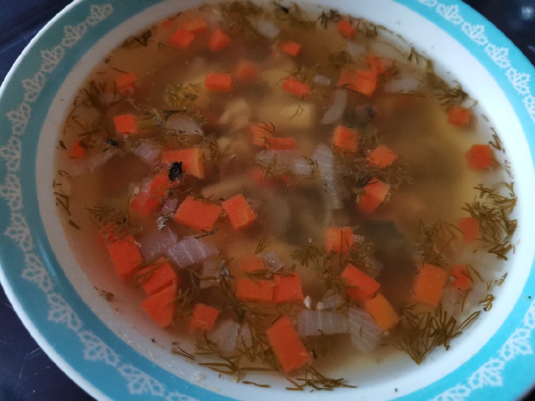 Суп из консервированной сайры