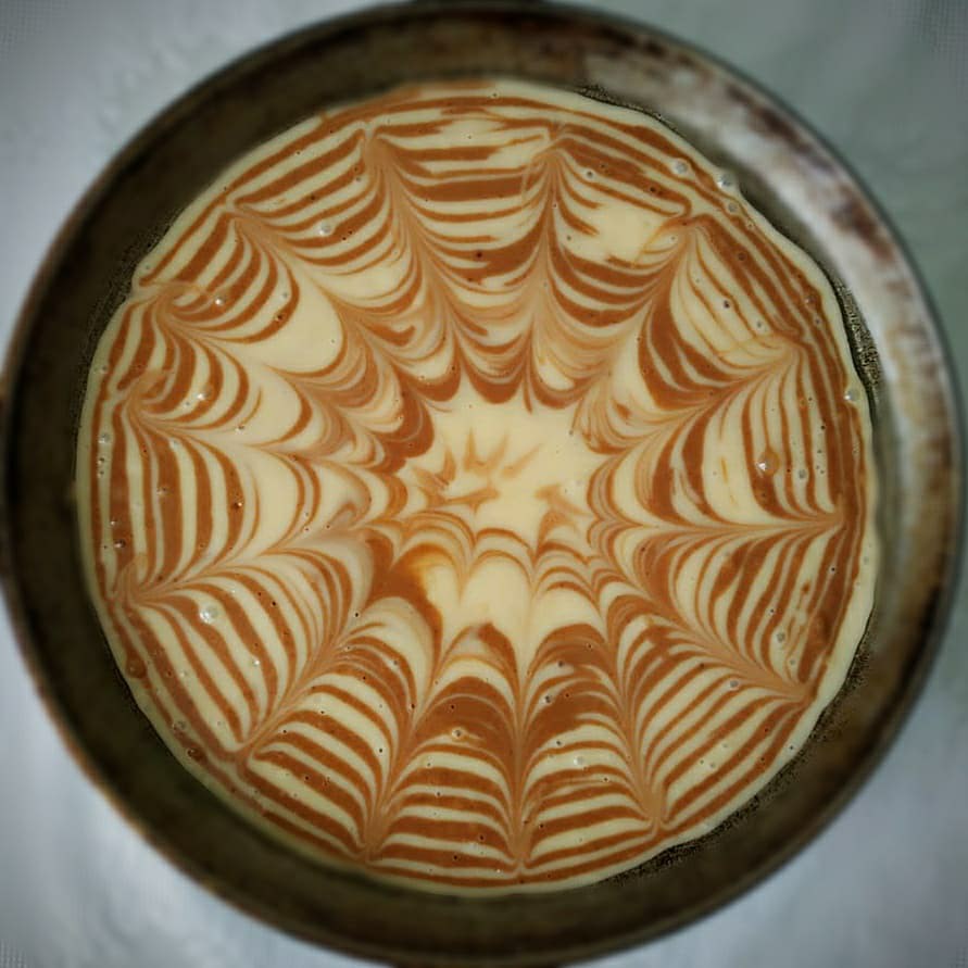 Пирог "Зебра" на кефире