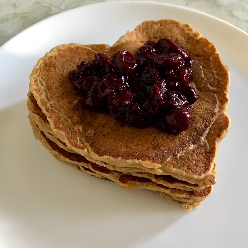 🥞Панкейки с яблоком и бананом 🍎🍌