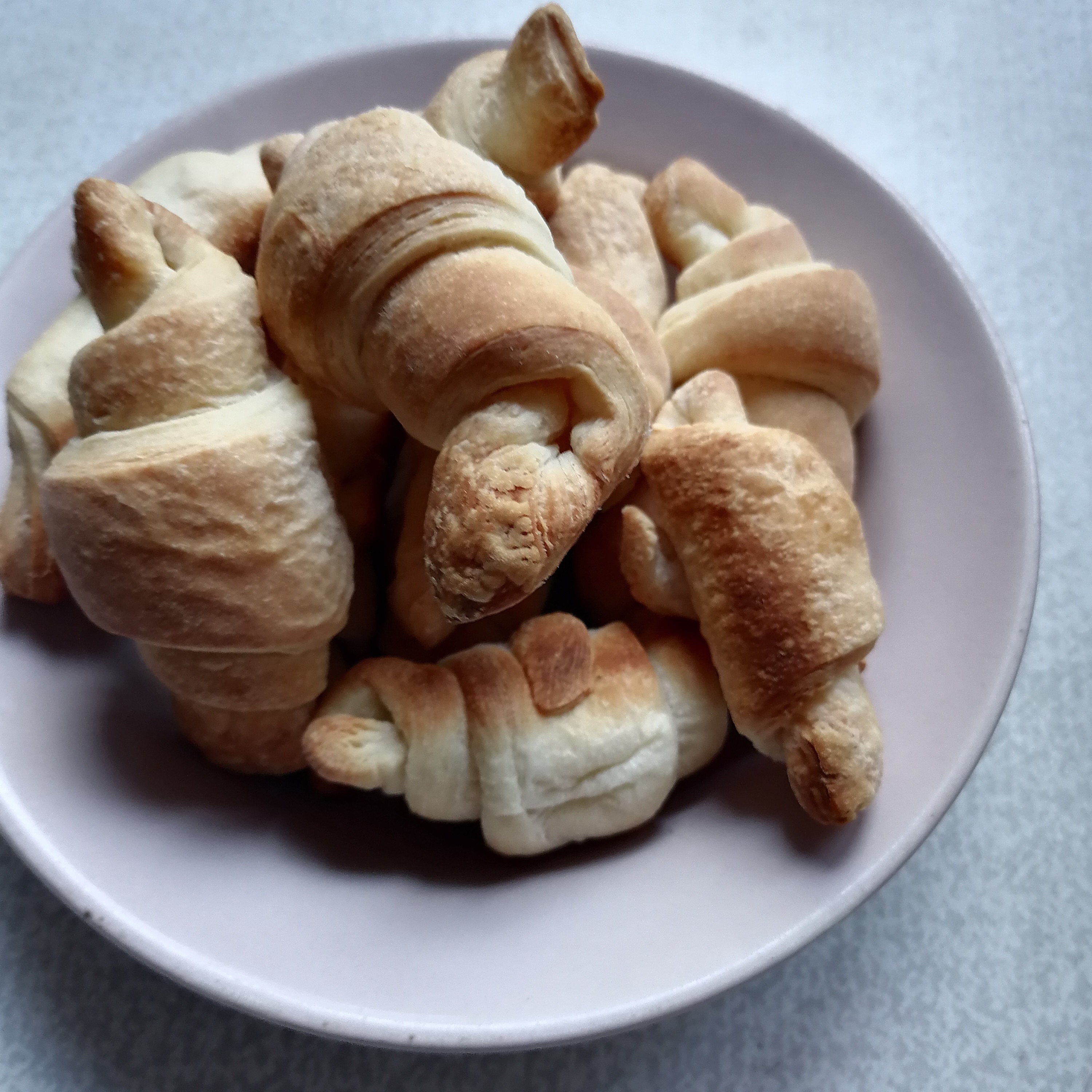 🥐☕Творожные рогалики с вареной сгущёнкой