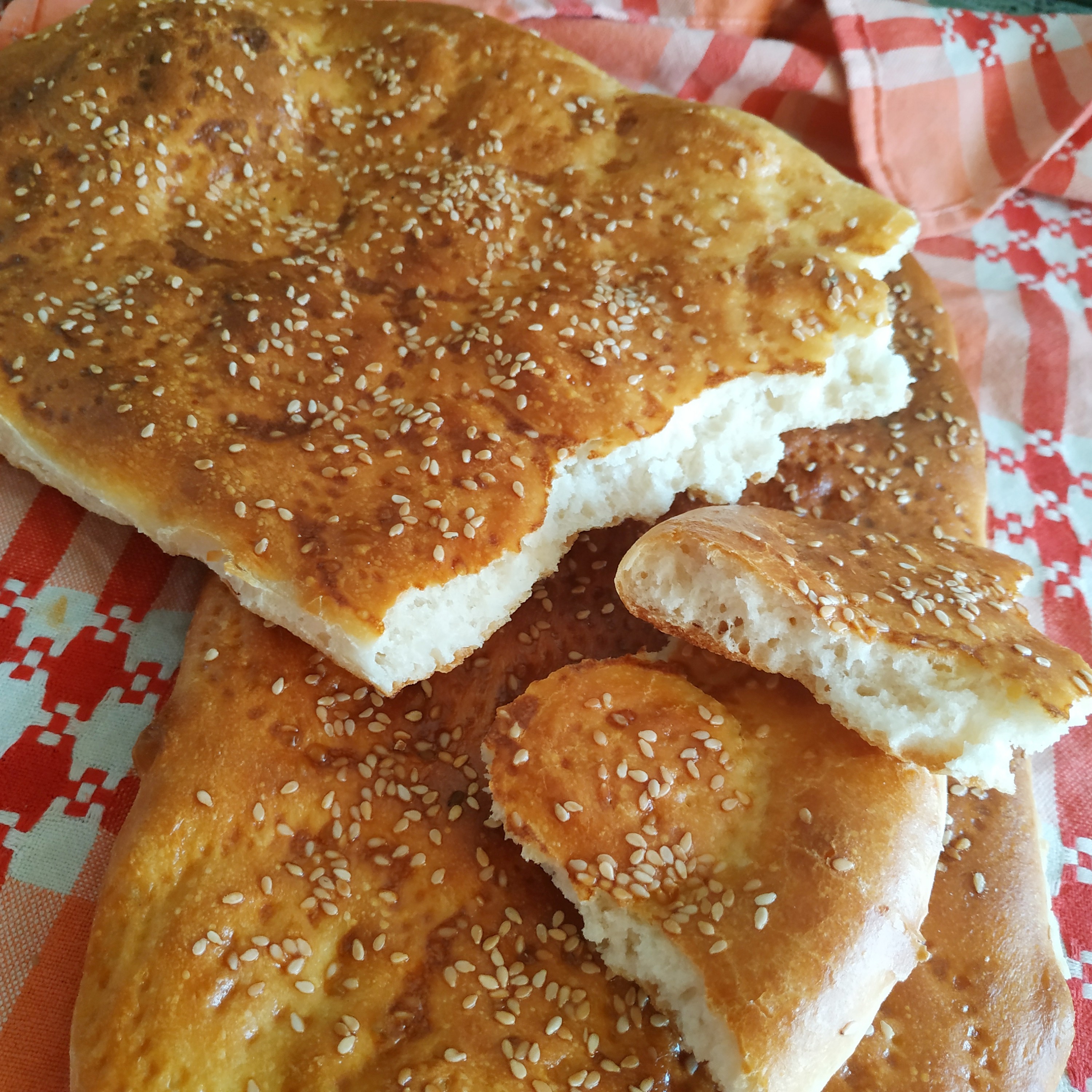 Турецкий хлеб в духовке