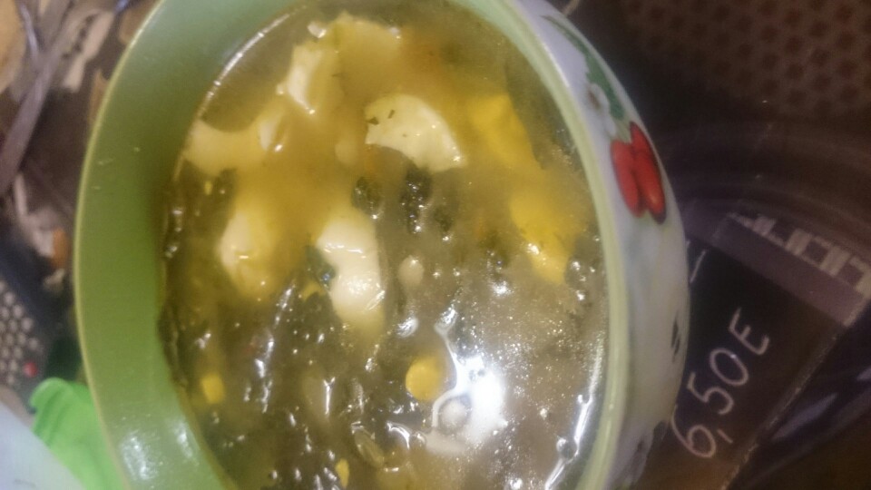 Весенний суп с крапивой