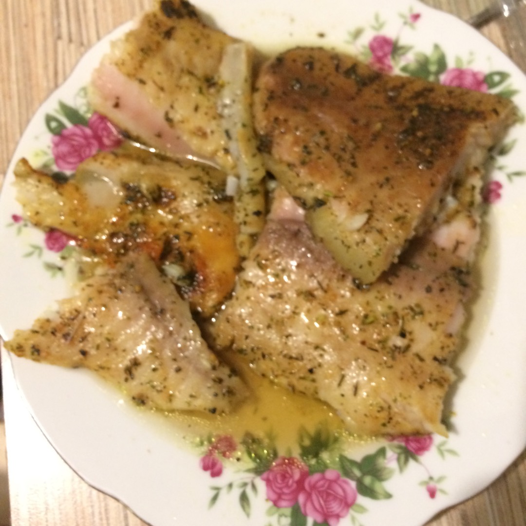 Рыба (любая) в духовке с приправой от Kotanyi