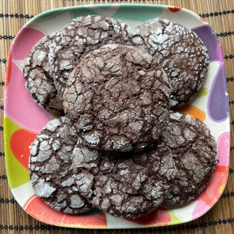 Мраморное шоколадное печенье