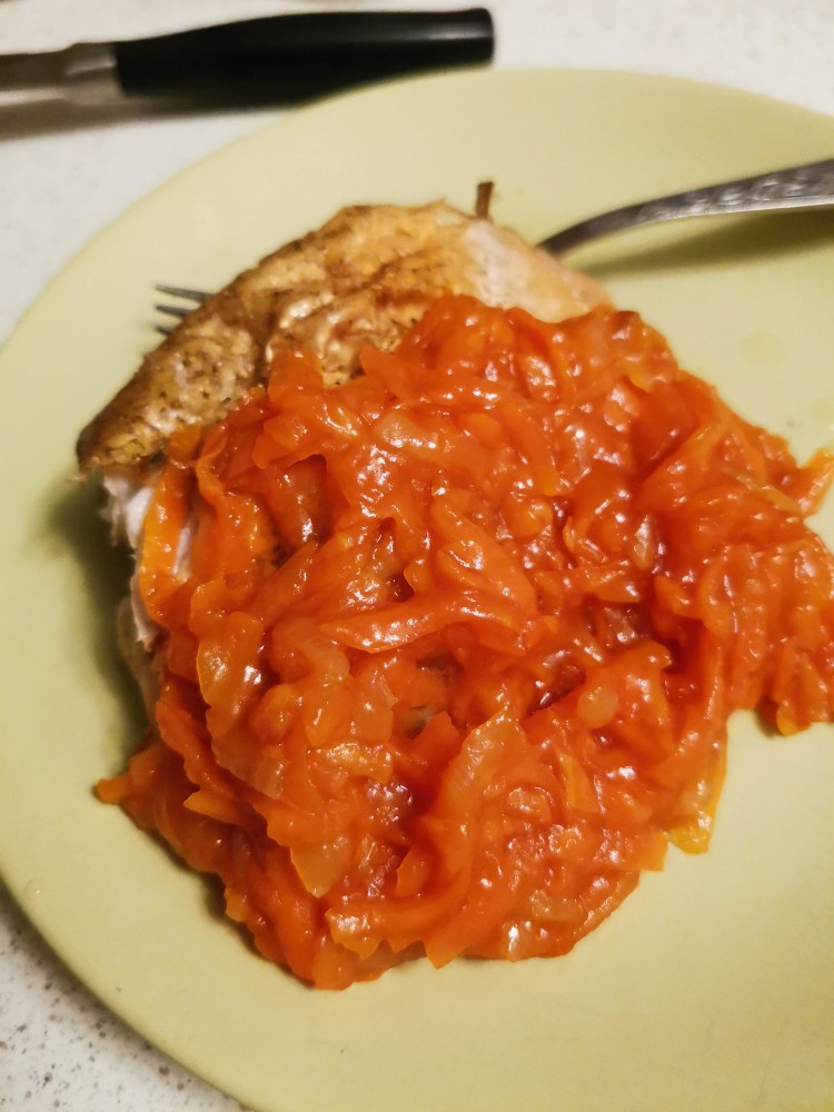 Маринад из моркови для рыбы