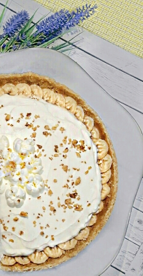 Английский Пирог Баноффи Пай (Banoffee Pie). Без выпечки