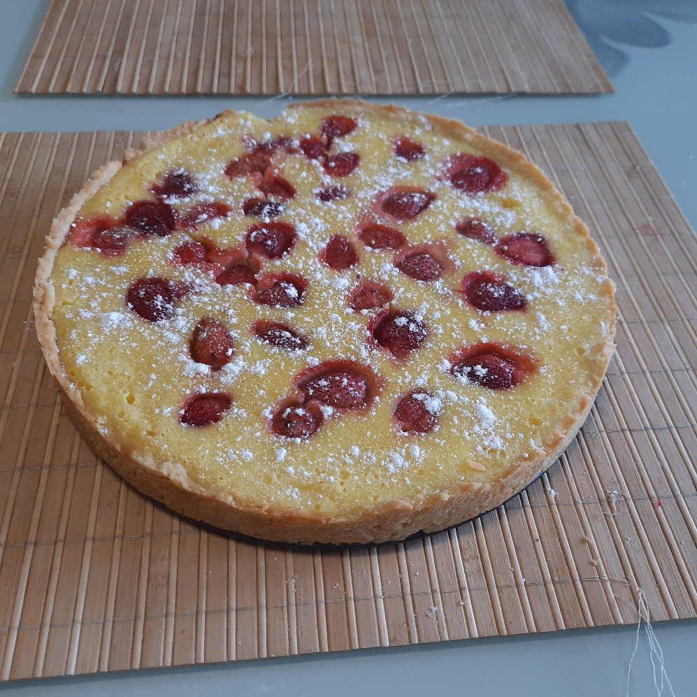 Клубничный пирог 🍓🍓🍓🥧