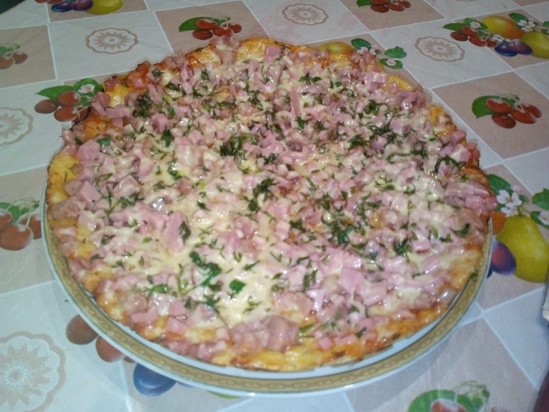 Пицца на сковороде🍕 всего за 5 минут☺️быстро и вкусно😋