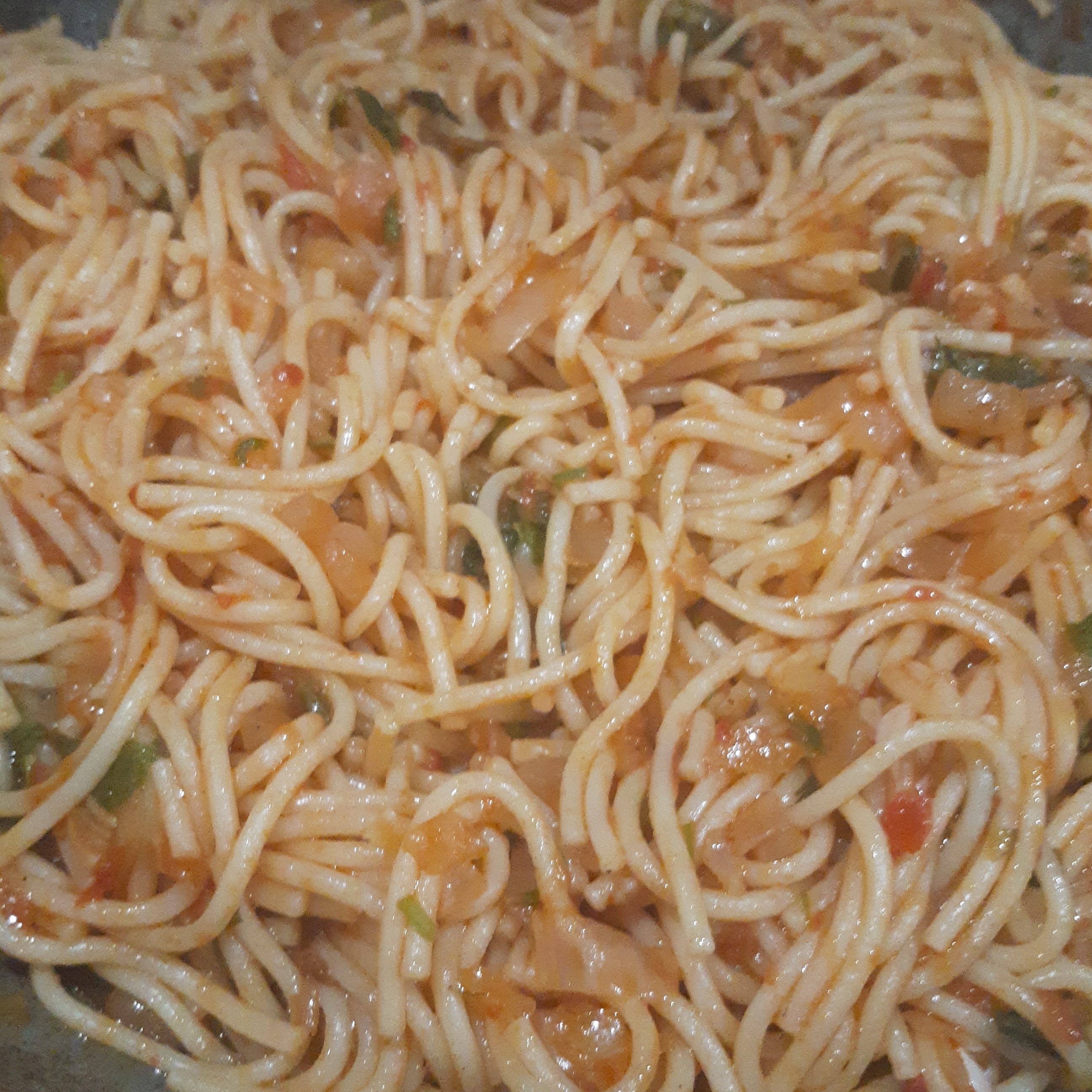 Самые вкусные спагетти 🍝 в томатном соусе 🤤👌
