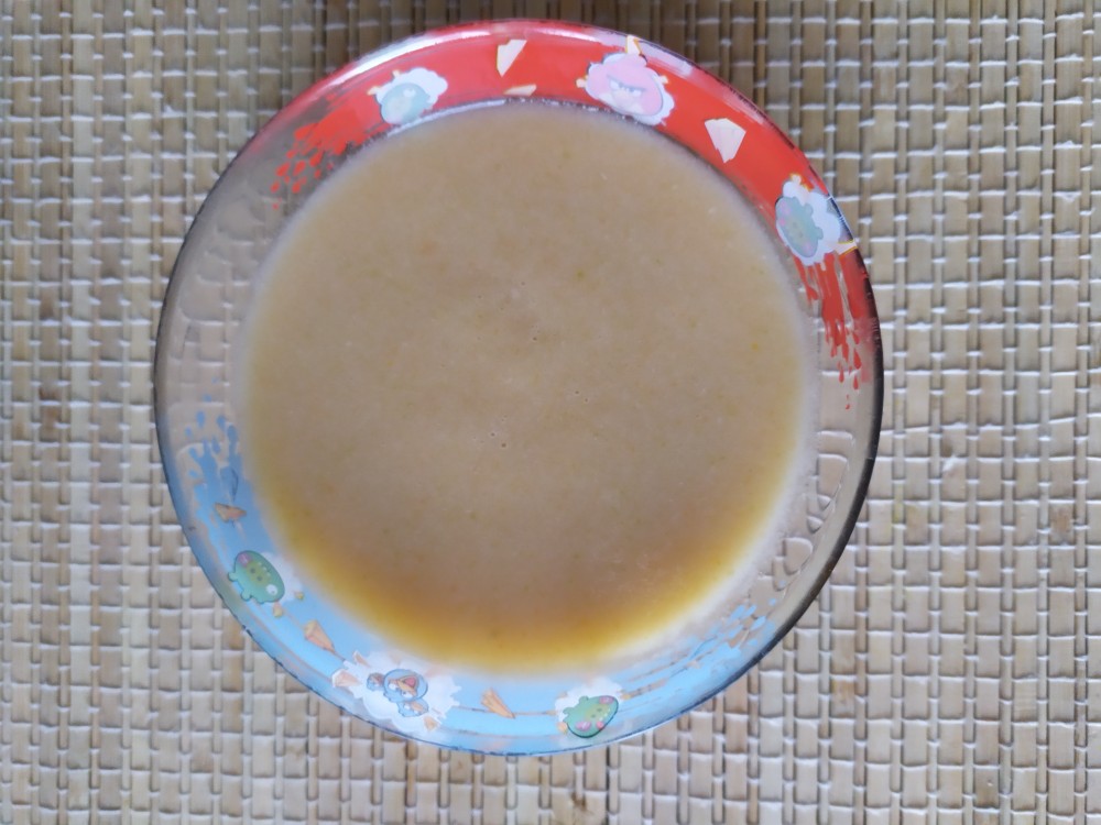 Овощной суп-пюре с курицей для 7-месячного ребенка