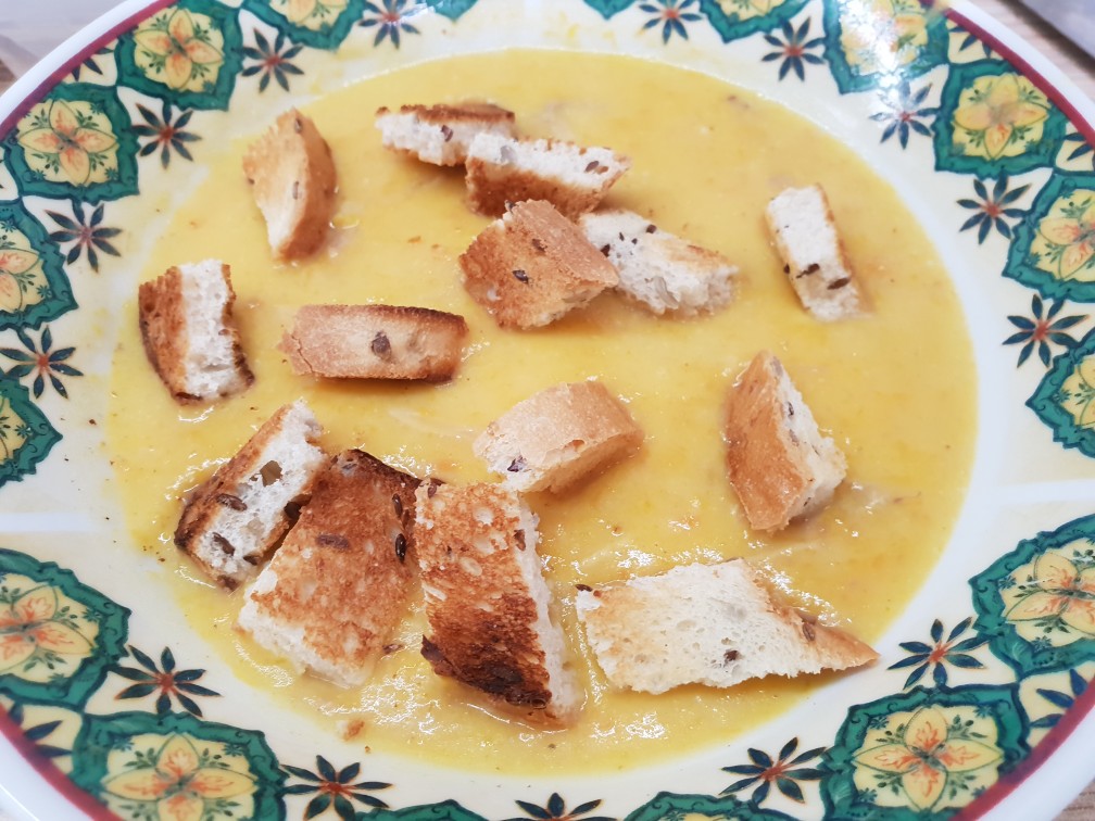 Тыквенный суп-пюре - рецепт со сливками