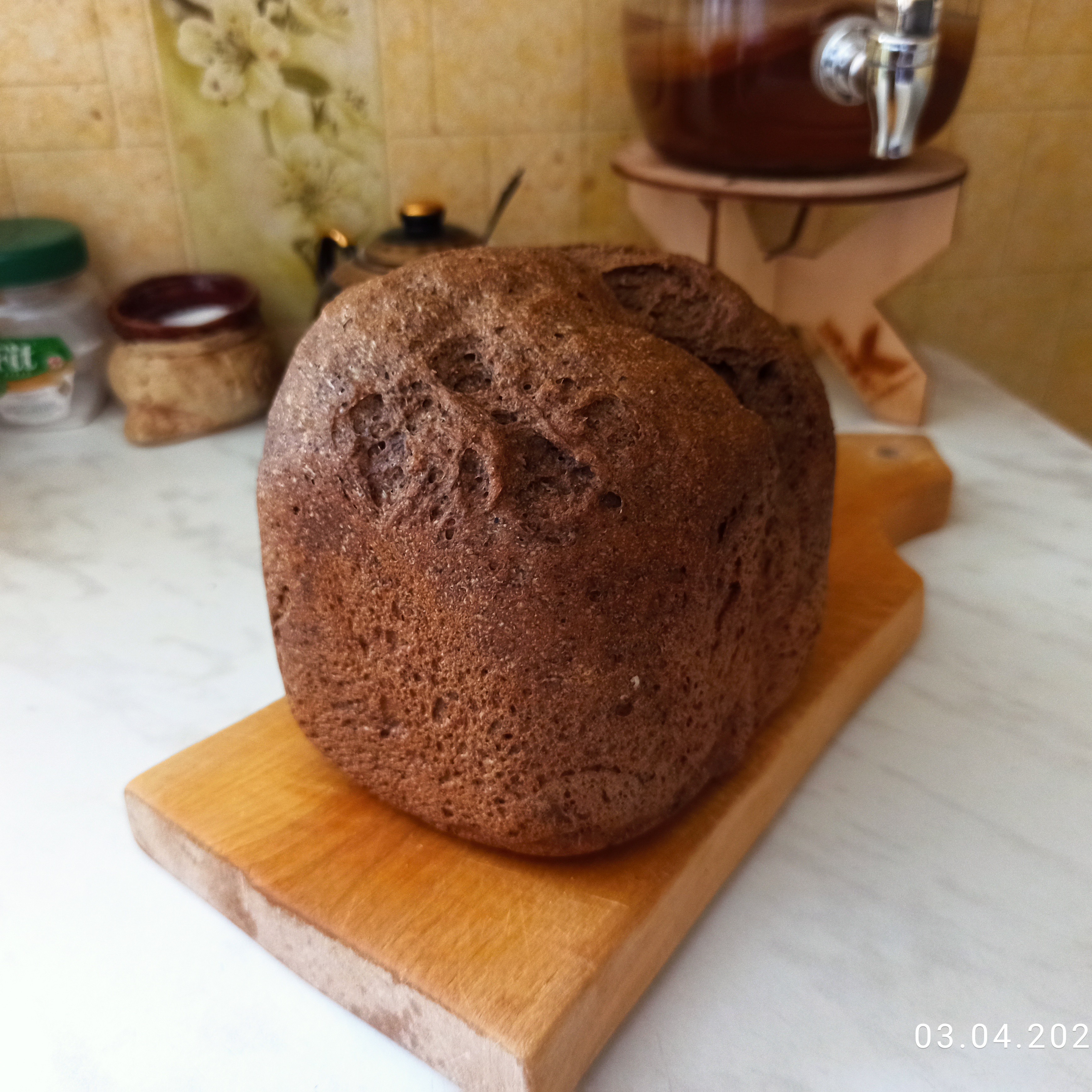 Ржаной хлеб с солодом (для хлебопечки)