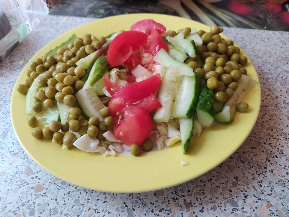 Овощной салат "Нежность"