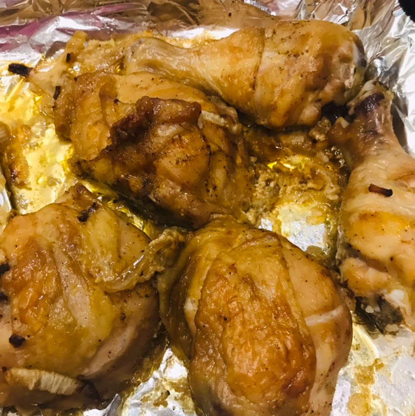 Куриные бедра запеченные в духовке