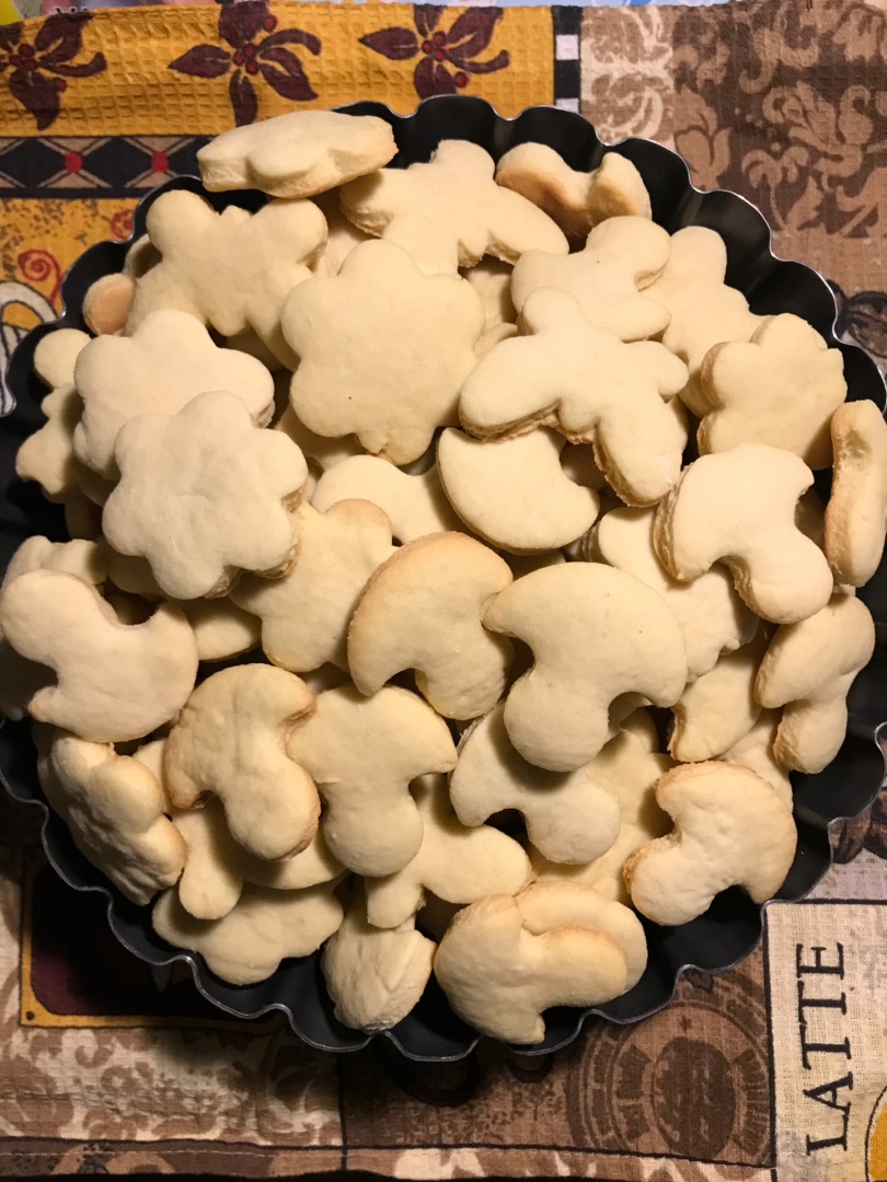 Песочное печенье по бабушкиному рецепту