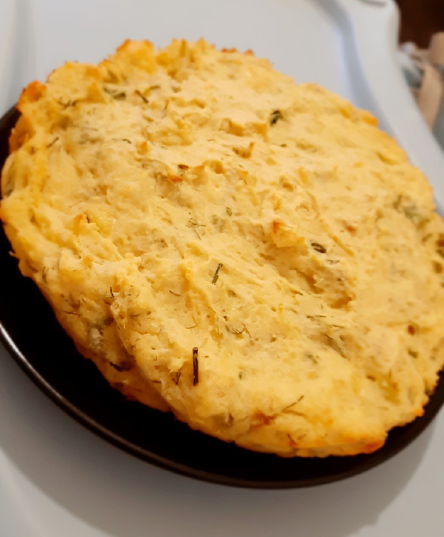 Куриный пирог с картофелем и сыром
