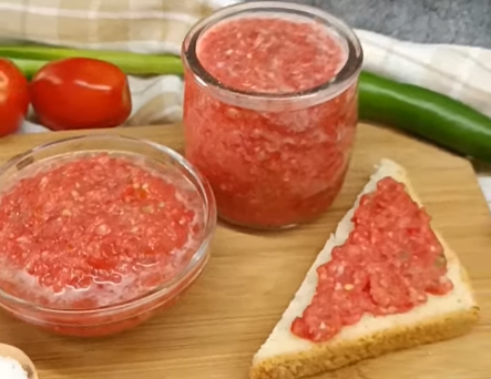 Классический горлодер с чесноком🍅🧄