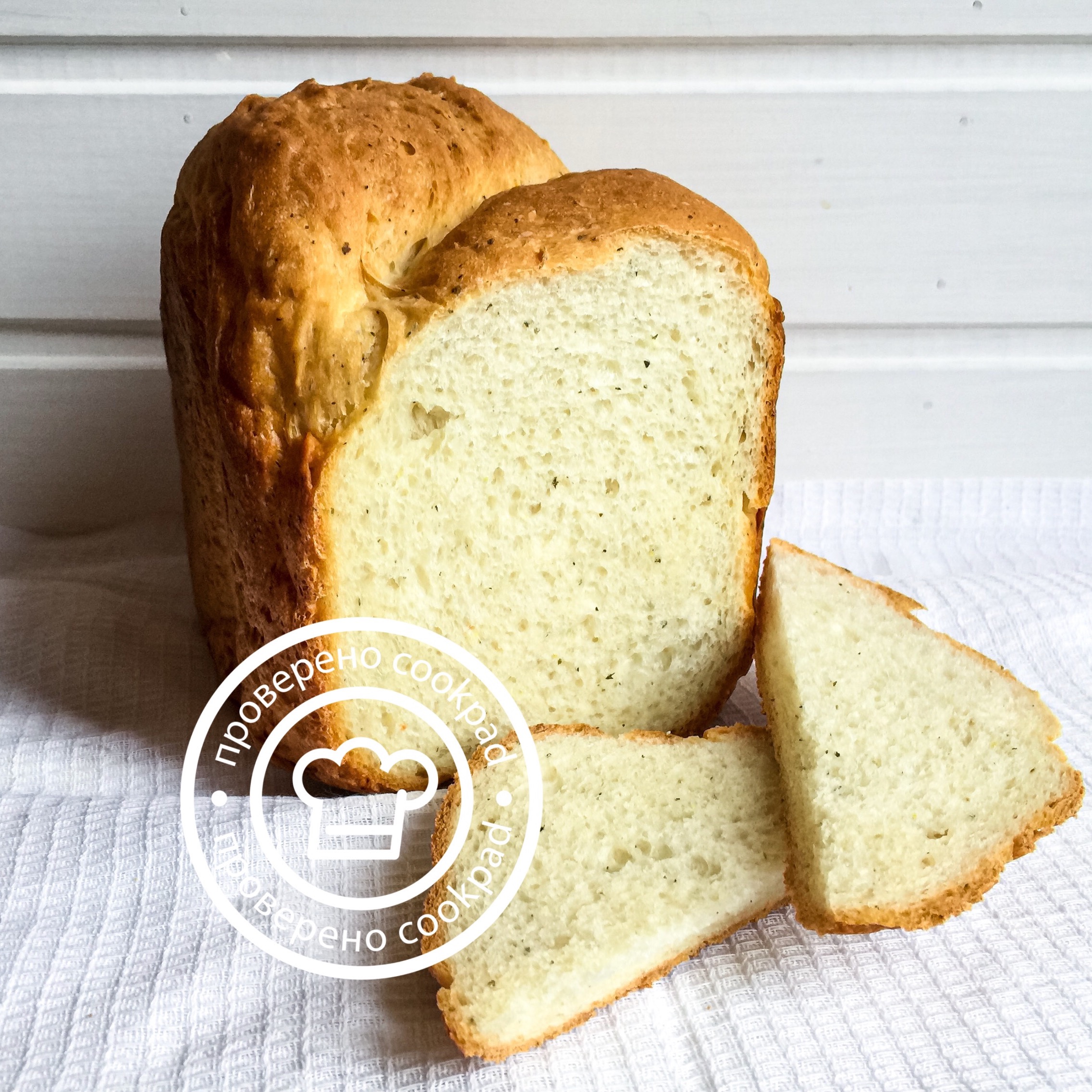 Хлеб 🍞 на кефире в хлебопечке
