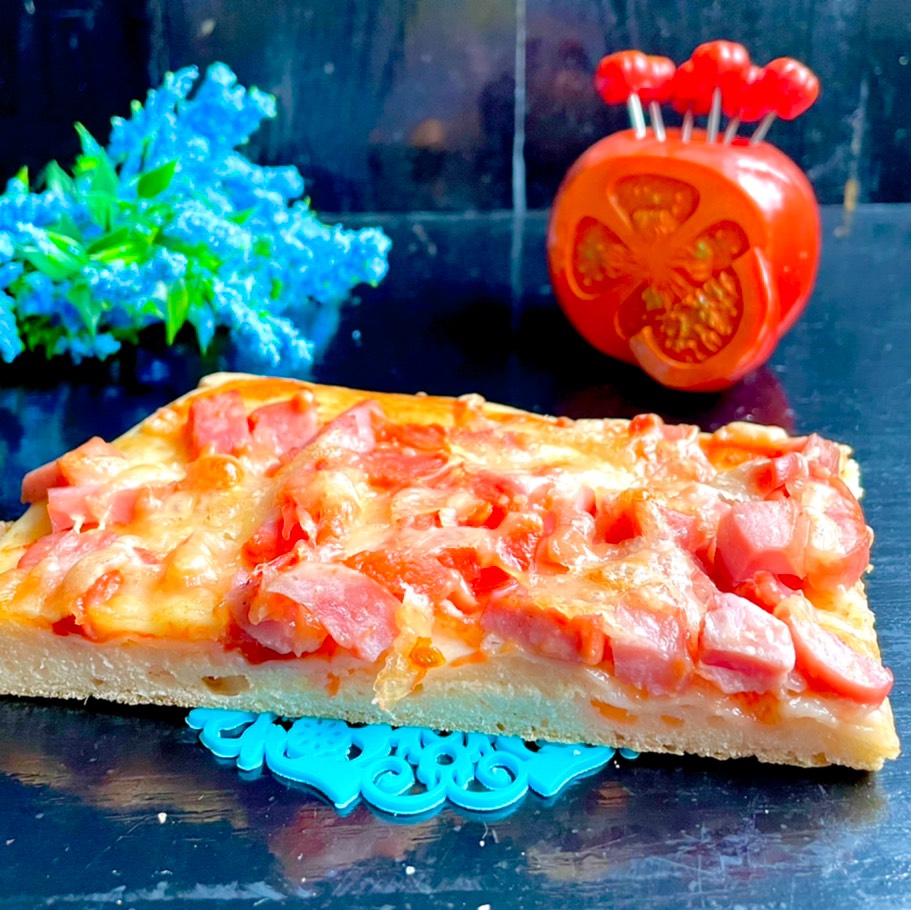 Домашняя пицца на дрожжевом тесте 🍕