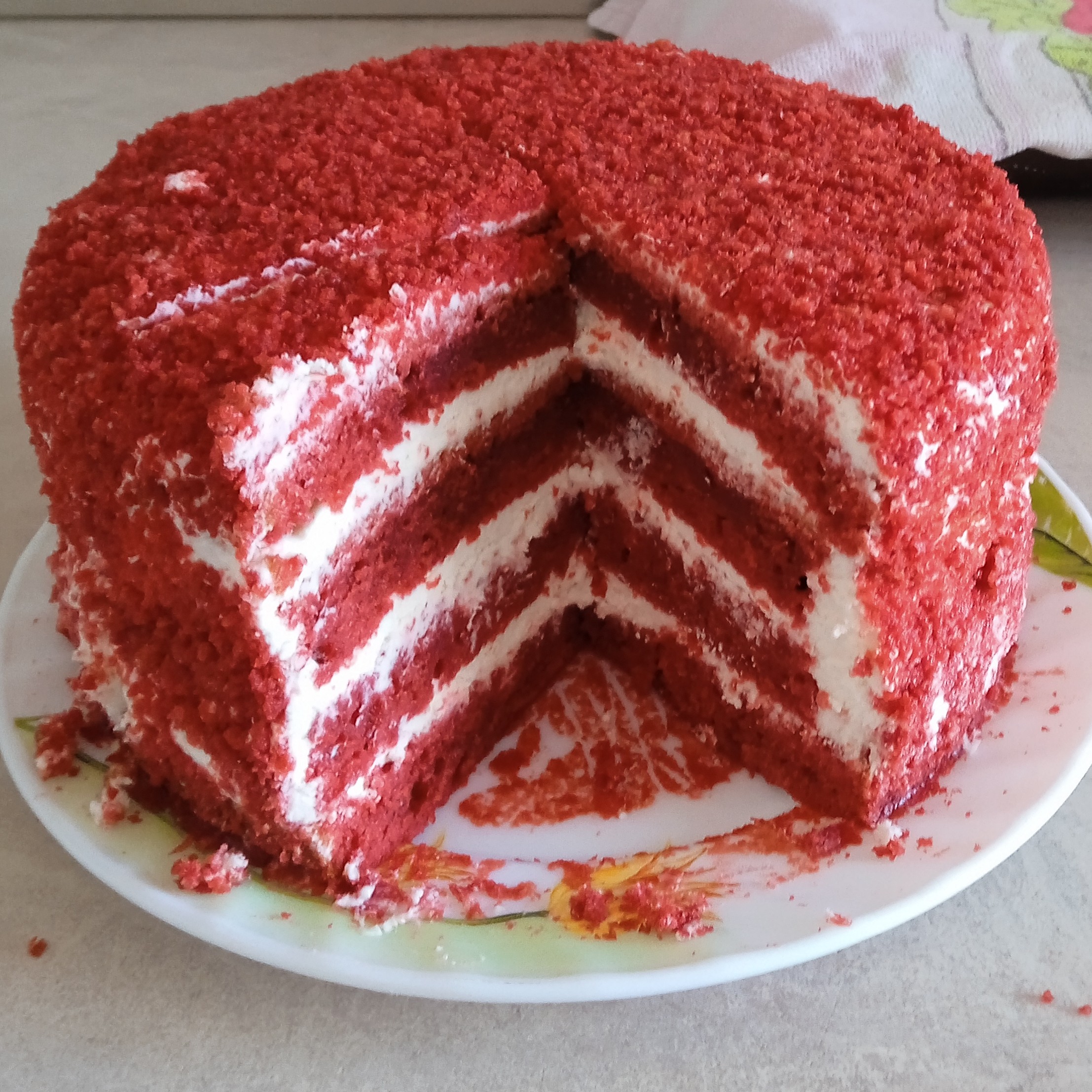 Торт "Красный бархат"