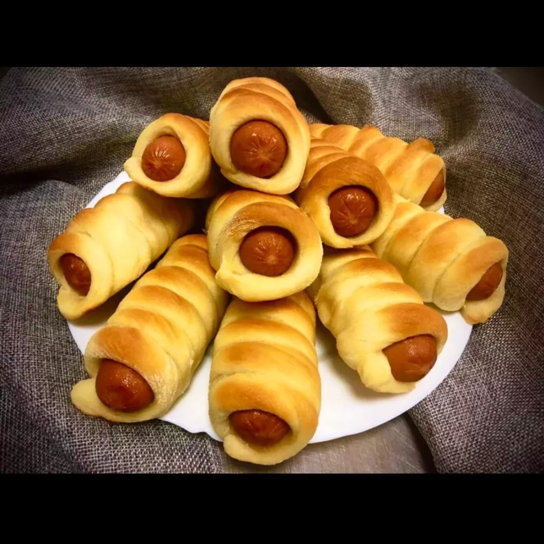 Сосиски в тесте на завтрак 🌭👩‍🍳