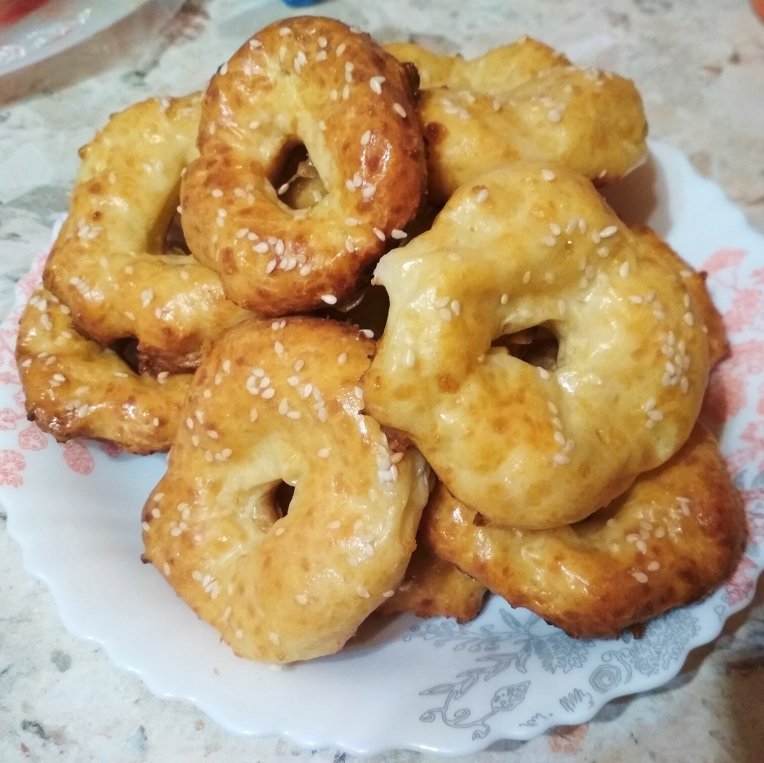 Булочки сырно-творожные 🍩