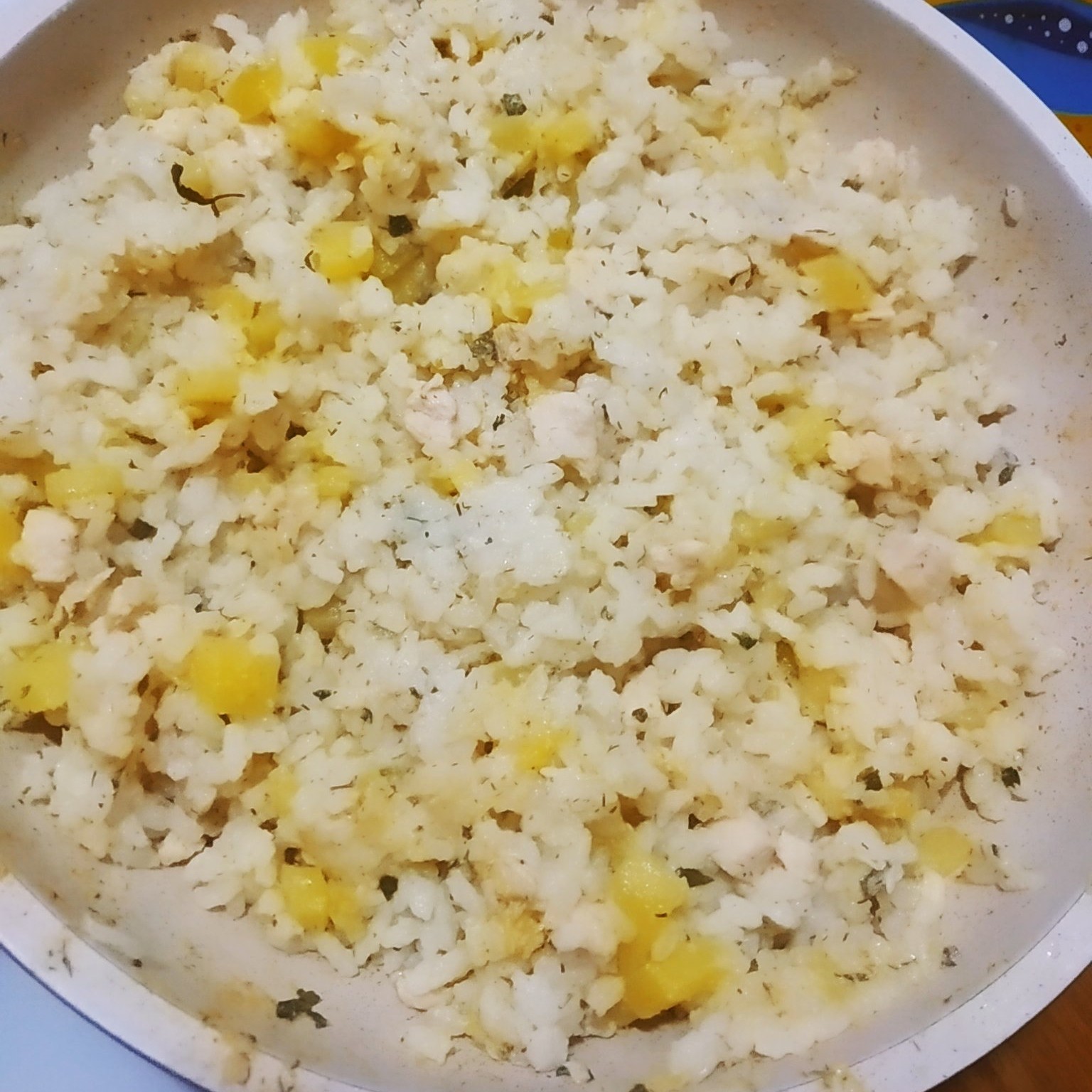 Рис с кабачками