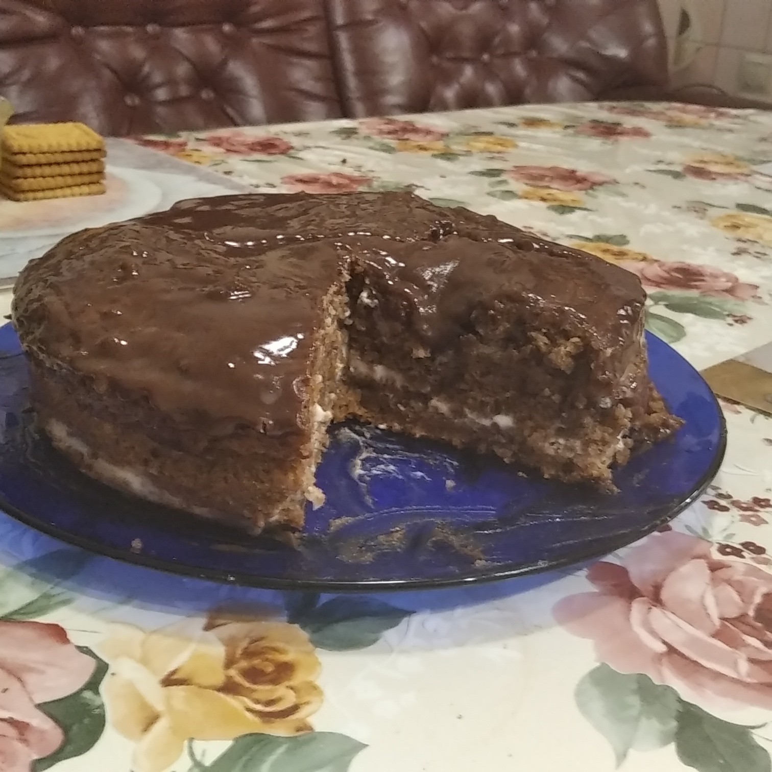 🍫Шоколадный торт в мультиварке