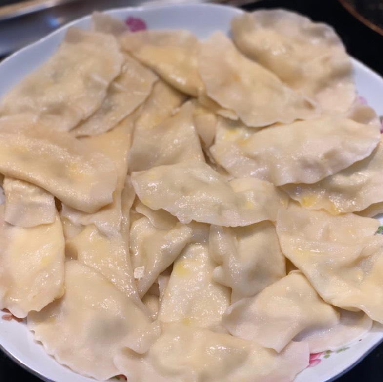 Маек борек - вареники с яичной начинкой🥟