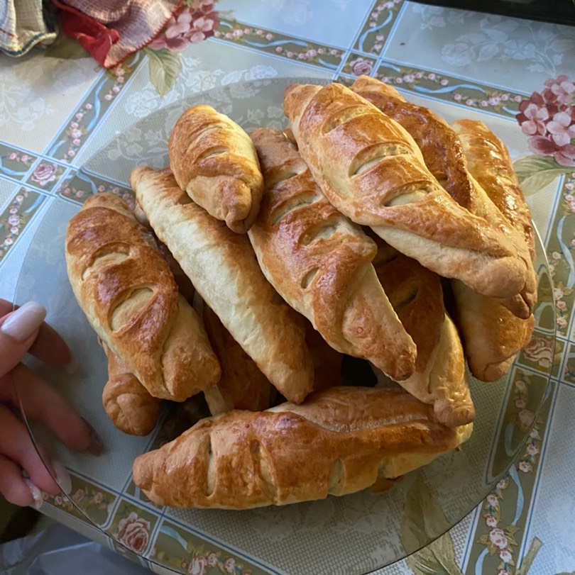 Песочное печенье с вареной сгущенкой